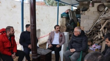 Kaymakam Taşkın Taziye Evine Gitti