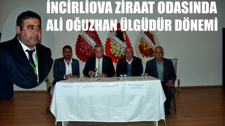 İNCİRLİOVA ZİRAAT ODASINDA ALİ CĞUZHAN ÜLGÜDÜR DÖNEMİ