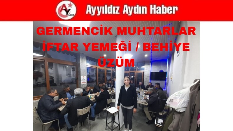 MUHTAR ADAYINDAN MUHTARLARA İFTAR YEMEĞİ