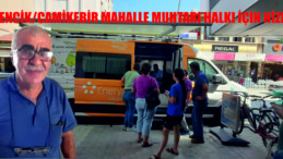 GERMENCİK/CAMİKEBİR MAHALLE MUHTARI HALKI İÇİN HİZMETTE