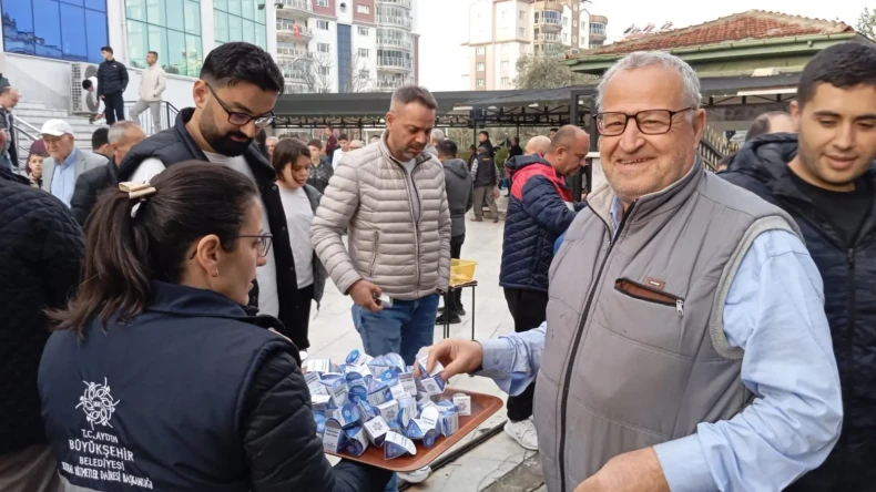 AYDIN BÜYÜKŞEHİR BELEDİYESİ’NDEN LOKUMLU BAYRAMLAŞMA