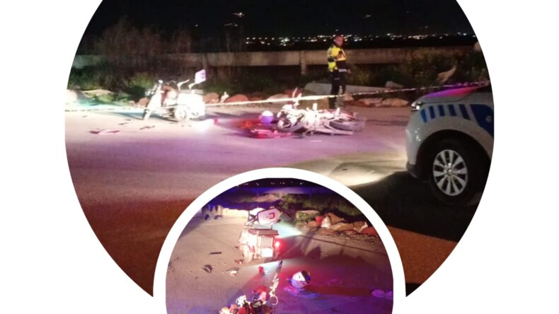 Acarlar Mahallesinde Motor Kazası