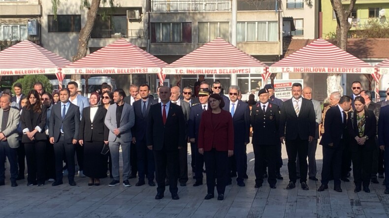 İNCİRLİOVA ÇANAKKALE ZAFERİNİ KUTLADI ŞEHİTLERİ ANDI