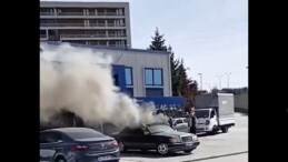 Muayeneden Geçemeyen Aracını Ateşe Verdi