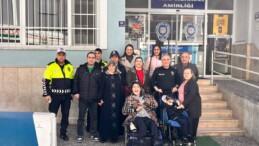 Engelsiz Yaşam Derneği Üyeleri, Polis Haftası’nda İncirliova Emniyet Müdürlüğü’nü Ziyaret Etti