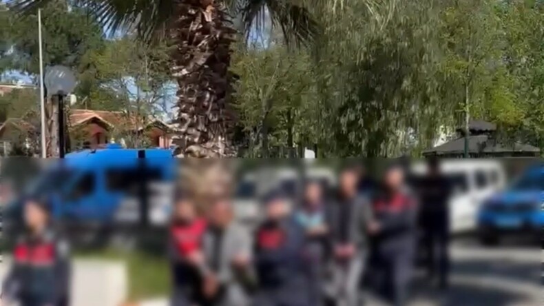 Nazilli’de Gaspçı Şüpheliler Adliyeye Sevk Edildi