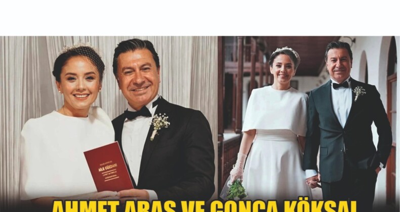 Ahmet Aras Ve Gonca Köksal, Hayatlarını Birleştirdi