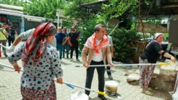 KIZILCAKÖY RENKLENİYOR, EFELER GÜZELLEŞİYOR