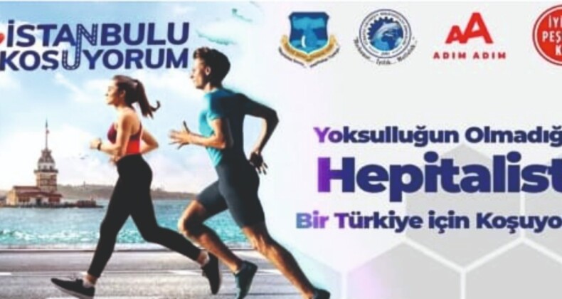TÜRKİYE İSRAFI ÖNLEME VAKFI YOKSULLUĞUN OLMADIĞI HEPİTALİST TÜRKİYE İÇİN İSTANBUL MARATONUNDA KOŞUYOR
