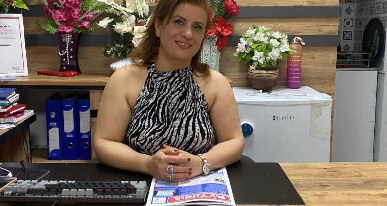 AYDIN’IN GÜLER YÜZLÜ EMLAKÇISI MELEK ÜREK