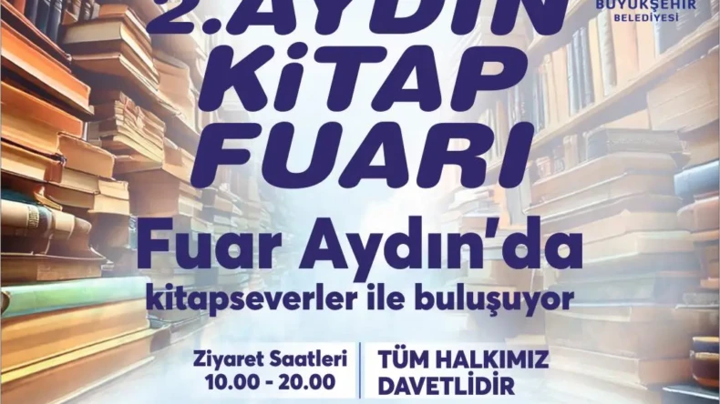 BAŞKAN ÇERÇİOĞLU’NDAN AYDIN KİTAP FUARI’NA DAVET