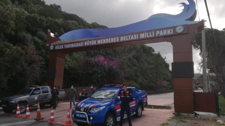 Kuşadası Milli Park kapatıldı