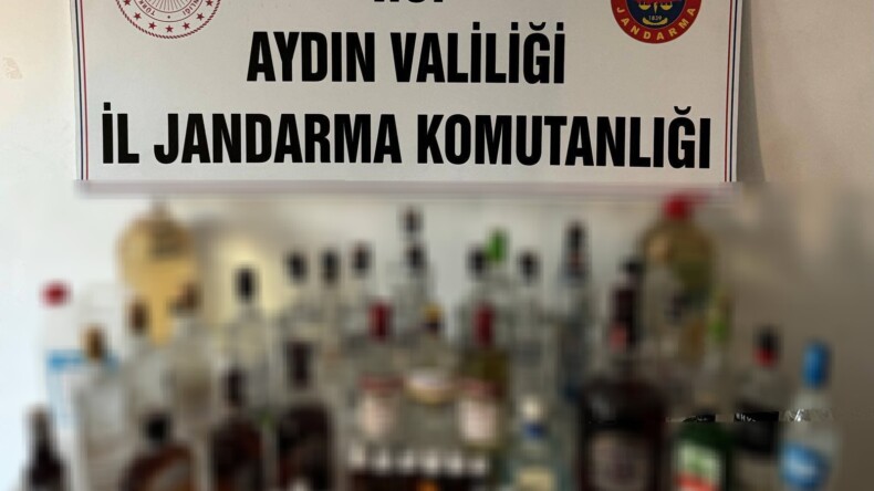 SAHTE ALKOL ELE GEÇİRİLDİ