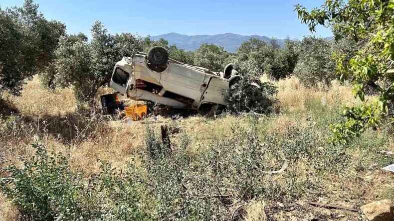 ZEYTİNLİĞE UÇAN ARAÇTA 1 ÖLÜ