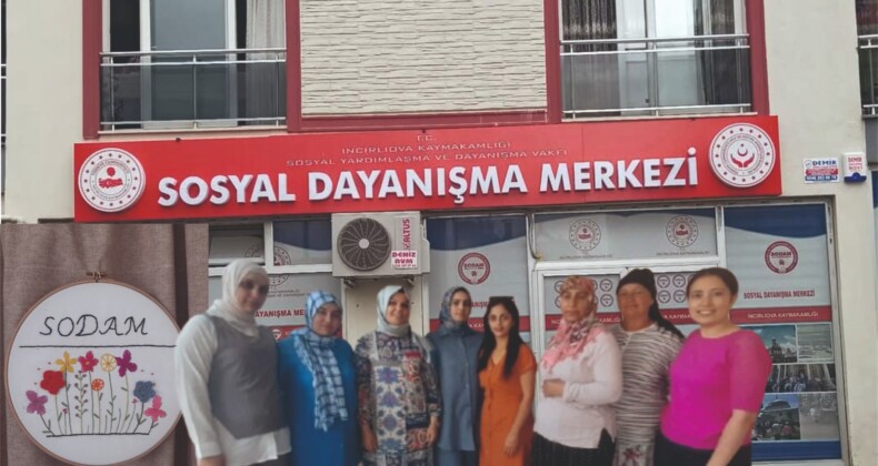 Aile Destek Merkezi’nde kadınlar hem öğreniyor hem de sosyalleşiyor