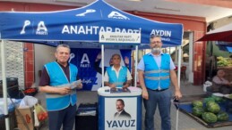 Anahtar Parti üyelik ve tanıtım standı açtı