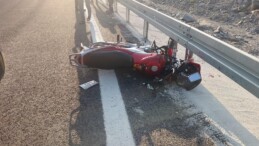 YENİPAZAR’DA MOTORSİKLETLİ KAZA