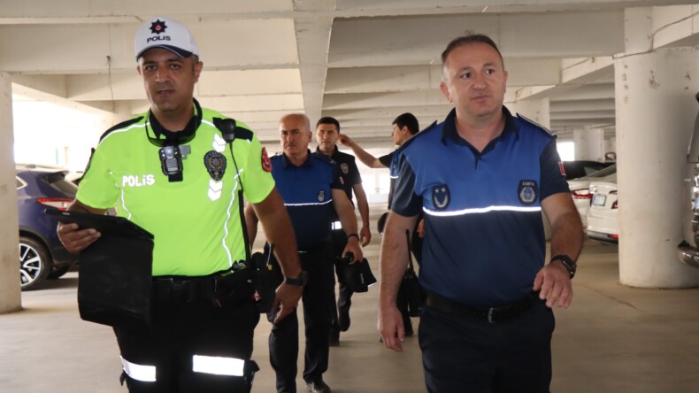 NAZİLLİ ZABITASINDAN OTOPARKLARDA DENETİM