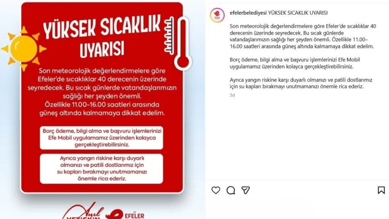 EFELER’DE SICAĞA KARŞI AKILLI ÖNLEM: BAŞKAN YETİŞKİN’DEN DİJİTAL HİZMET ÇAĞRISI