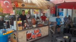 İNCİRLİOVA SEVGİ YOLUNDA KAR HELVASI SERİNLİĞİ