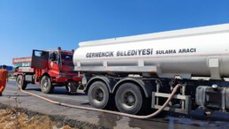GERMENCİK BELEDİYESİ’NDEN YANGIN ÖNLEMİ