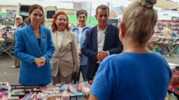 BAŞKAN ANIL YETİŞKİN TARİHÎ SALI PAZARI’NDA VATANDAŞLARLA BULUŞTU