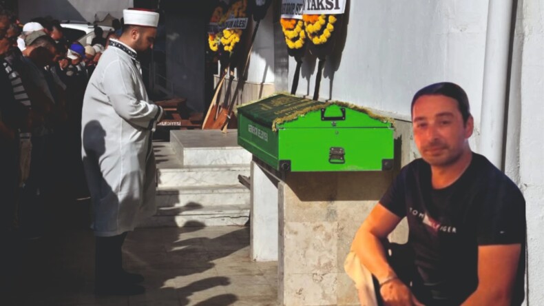 Bıçaklı saldırıda hayatını kaybeden taksi şoförü toprağa verildi