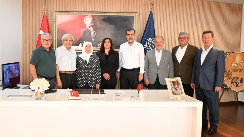 BAŞKAN ÇERÇİOĞLU’NA AK PARTİ AYDIN İL BAŞKANI ERDEM VE ÖNCEKİ DÖNEM MİLLETVEKİLLERİNDEN ZİYARET