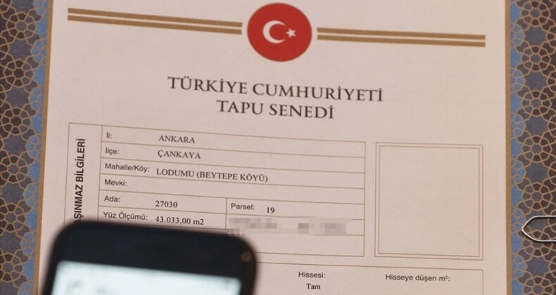 Milyonlarca tapulu eve yazı gönderilecek