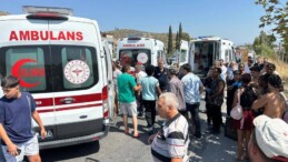 Söke – Kuşadası Yolunda Tur Minibüsü Devrildi: Yaralılar Var