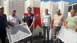 İNCİR ÜRETİCİLERİNE KURUTMA KEREVİTLERİ DAĞITILDI