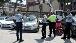 KUŞADASI’NDA POLİS VE ZABITADAN TRAFİK DENETİMİ