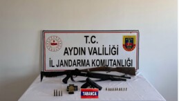 Nazilli’de Ruhsatsız Silah Operasyonu