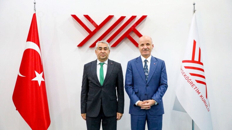 ADÜ Rektörü Prof. Dr. Bülent Kent’ten YÖK Başkanı Prof. Dr. Erol Özvar’a Ziyaret