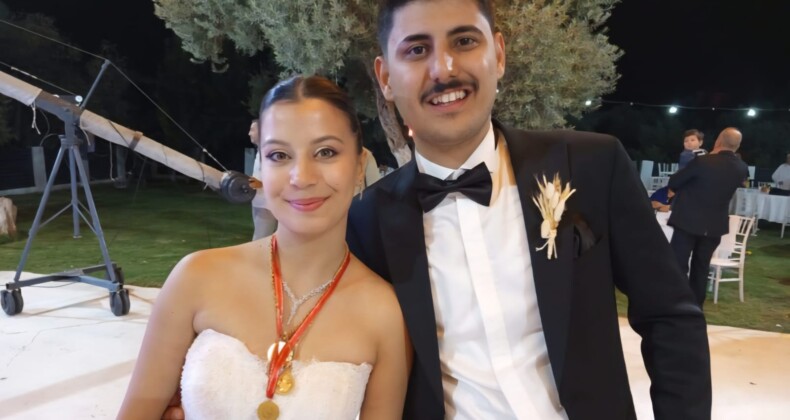 Büşra Kurağ ve Semih Sertkaya Dünya Evine Girdi