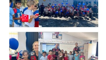 Jandarmadan Minik Öğrencilere Anlamlı Ziyaret