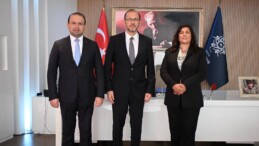 BAŞKAN ÇERÇİOĞLU’NA SAĞLIK BAKAN YARDIMCISI NURULLAH OKUMUŞ’TAN ZİYARET