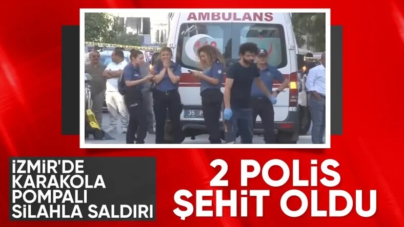 BALÇOVA’DA POLİS KARAKOLUNA SİLAHLI SALDIRI: 2 ŞEHİT, 1 YARALI