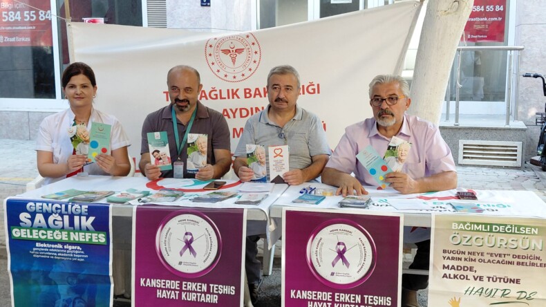 İNCİRLİOVA’DA PROSTAT VE LENFOMA KANSERİNE DİKKAT ÇEKİLDİ