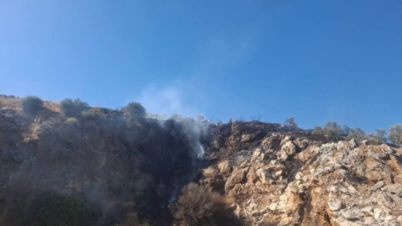 GERMENCİK’TE ÇIKAN YANGIN BÜYÜMEDEN KONTROL ALTINA ALINDI