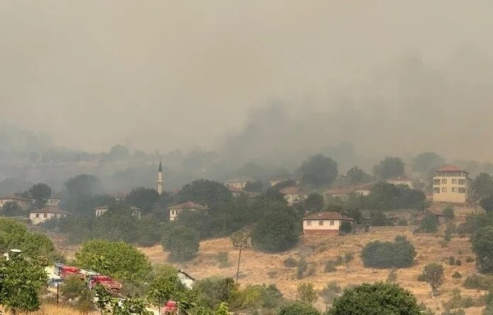 Denizli ve Aydın’daki Orman Yangınlarıyla Mücadele 4. Gününde Devam Ediyor