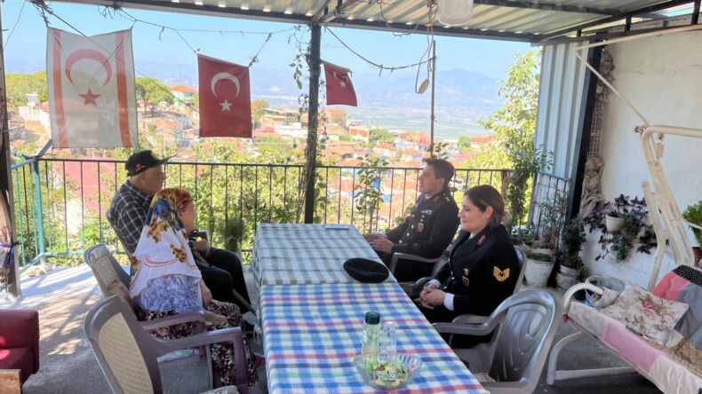 Koçarlı Jandarma’dan Gazilerimize Ziyaret