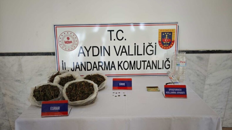 Aydın’da Uyuşturucu ve Tarihi Eser Operasyonu