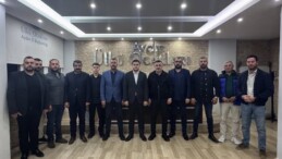 Tayfun Şan’dan Ülkü Ocakları İl Başkanı Okan Bozkurt’a Ziyaret