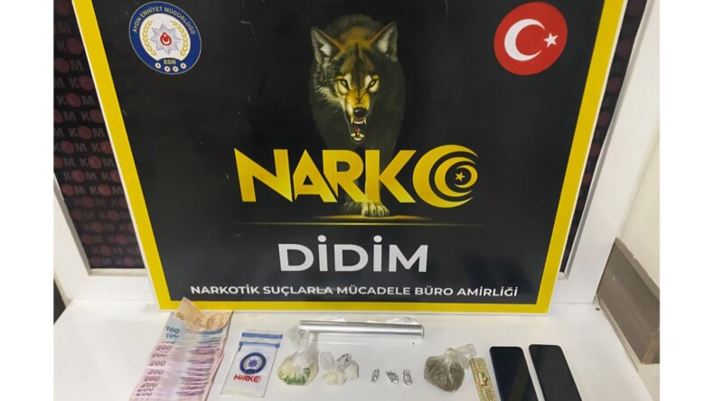 DİDİM’DE UYUŞTURUCU OPERASYONU: 1 KİŞİ TUTUKLANDI, 1 KİŞİ CEZAEVİNE GÖNDERİLDİ