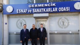 Ziraat Bankası Yetkililerinden Germencik Esnaf Odasına Ziyaret