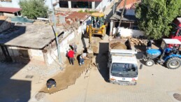 Aşağı Nazilli’de yol yenileme çalışmalarına hız verildi