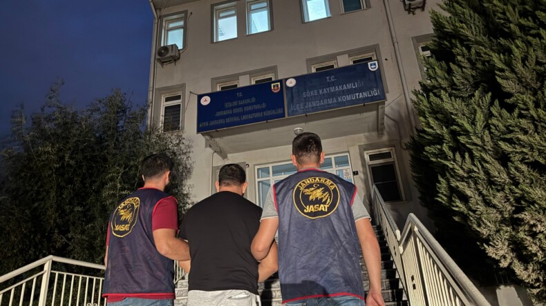 AYDIN’DA HIRSIZLIK SUÇUNDAN ARANAN ŞAHIS JANDARMA TARAFINDAN YAKALANDI