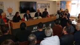 Söke Belediye Başkanı Arıkan’dan AK Parti İlçe Teşkilatına Ziyaret