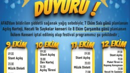 Koçarlı’da festival tarihi ertelendi